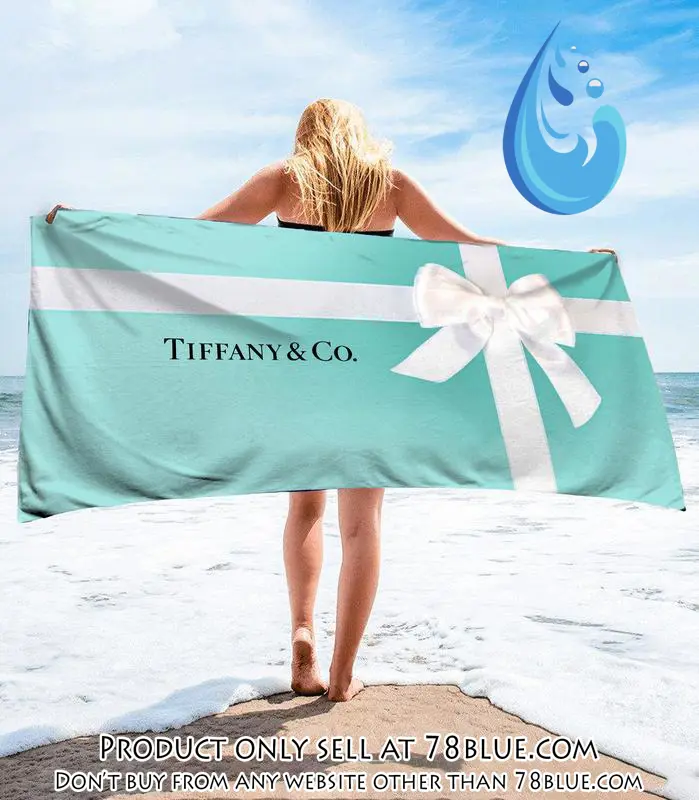 Tiffany and co beach towel luxury brand hot trending summer  bt00343 78b0954867